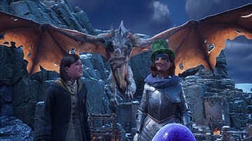 When your custom character appears in a cutscene...