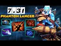 ЛУЧШИЙ ГЕРОЙ ДЛЯ АПА ММР | 7.31 PHANTOM LANCER ГАЙД НА ИМБУ ДОТА 2