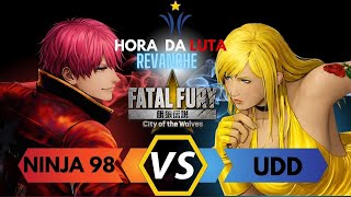 REVANCHE ---- NINJA 98 🆚UM DOS DEUSES  | FATAL FURY city of the wolves #kof2002 #kof98 #snk #capcom