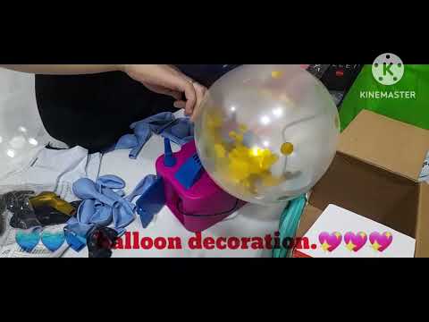 HOW TO MAKE BALLOON FOR YOUR PARTY DECORATION? #ballon #decoration #foryou