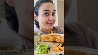 Actress while eating Food ||