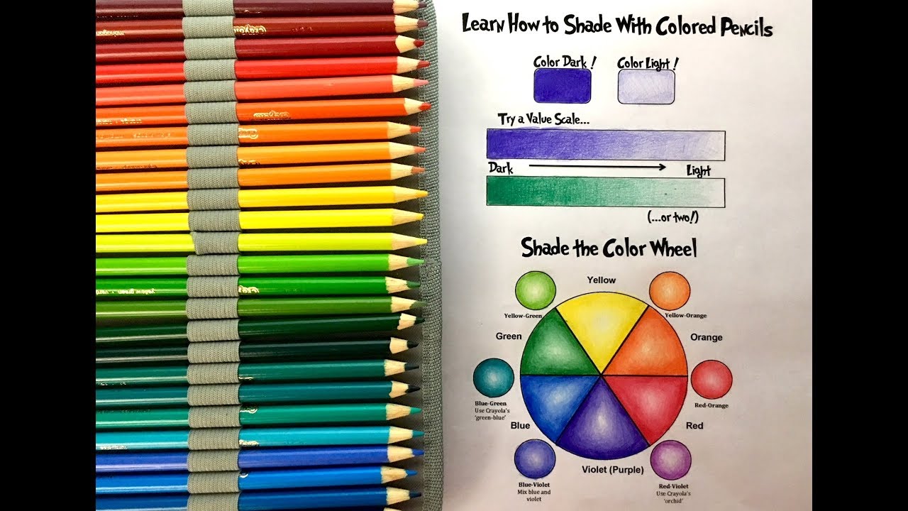 Getting the Most Out of Crayola Colored Pencils A Shading Tutorial