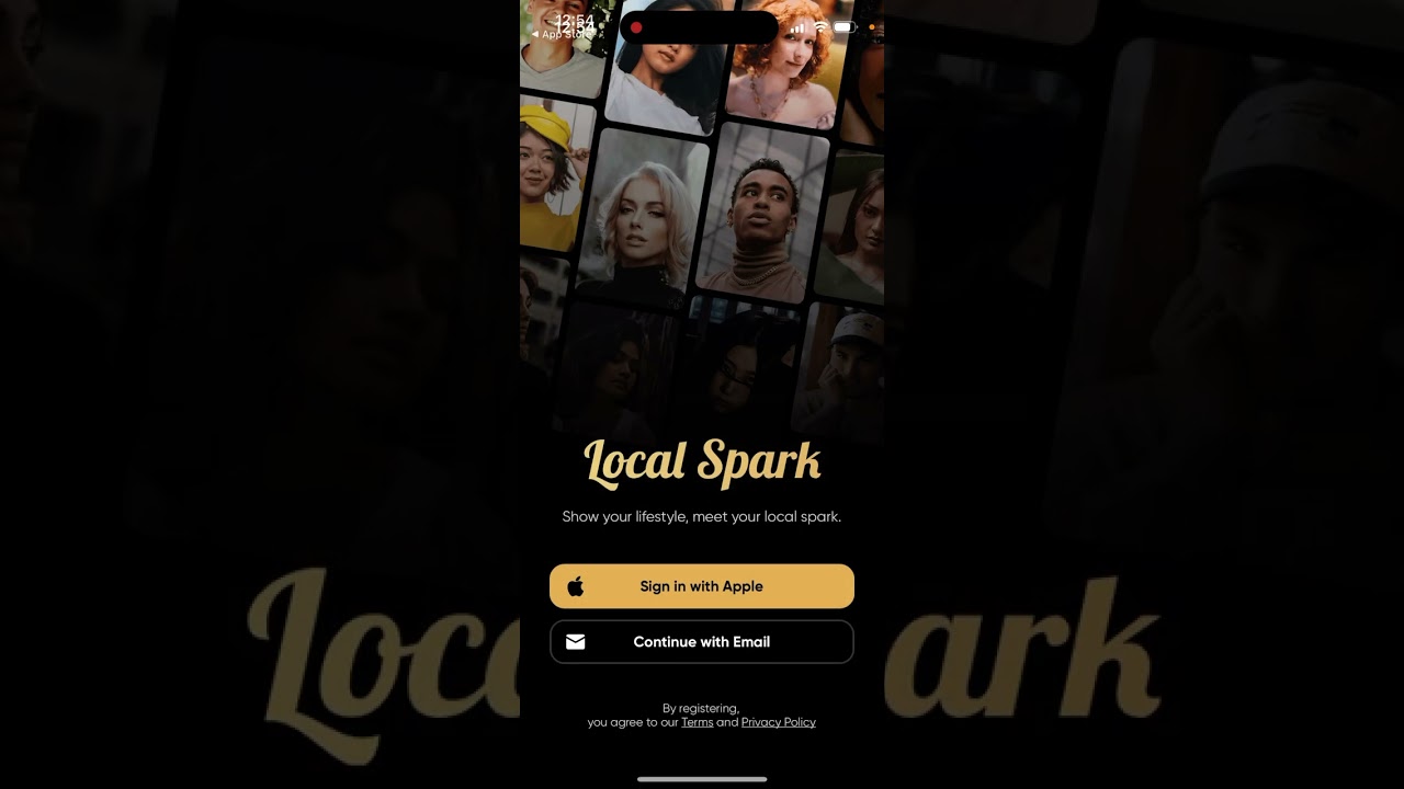 Local Spark - dating app - how to use