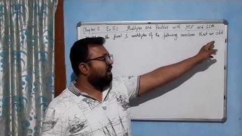 Class 4 Chapter 5 Multiples and Factors with HCF and LCM/ Q.D and Q.E/ Exercise 5.1/ ncert