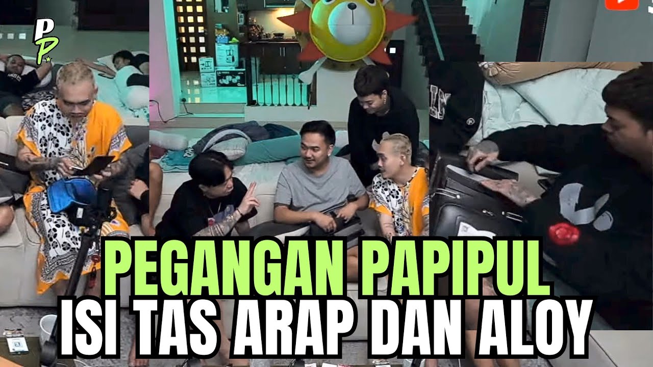 CEK ISI TAS MASING2 (A4A CLAN) @ybrap #MARAPTHON2