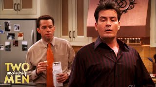 Charlie Framed Alan For Theft? Two And A Half Men