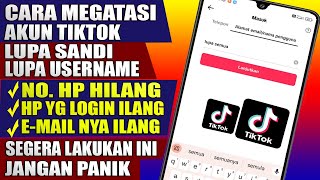 How to recover tiktok account without email and password