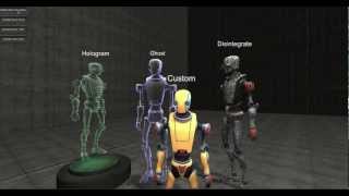 CharacterFX Shaders - Custom Colors, Disintegrate, Ghost, Hologram - Unity Net Worth