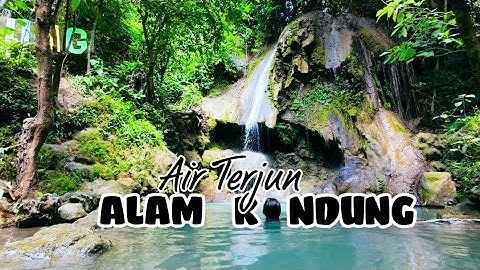 ALAM KANDUNG air terjun kebiruan di Tulungagung : Tempat ngadem gratis di Tulungagung