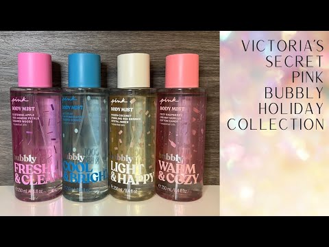 NEW* Victoria's Secret PINK Bubbly 🥂 2023 Holiday Flankers Collection  Review 