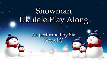 Snowman Ukulele Play Along