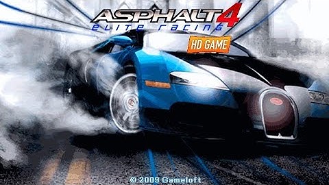 Asphalt 4: Elite Racing Game HD Touch Symbian Gameplay in Android (EKA2L1 EMULATOR)
