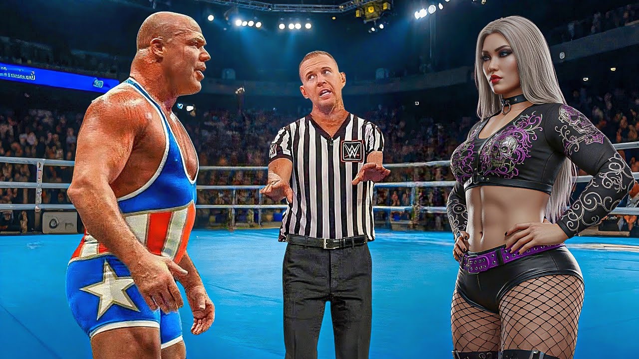 🔥WWE 2K25 | Курт Энгл против Афины | Межгендерный матч | WWE 3 января 2026 г.