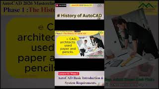 History of AutoCAD 2026 | 🚀 Perfect Foundation Setup for Beginners #Shorts #AutoCAD2026