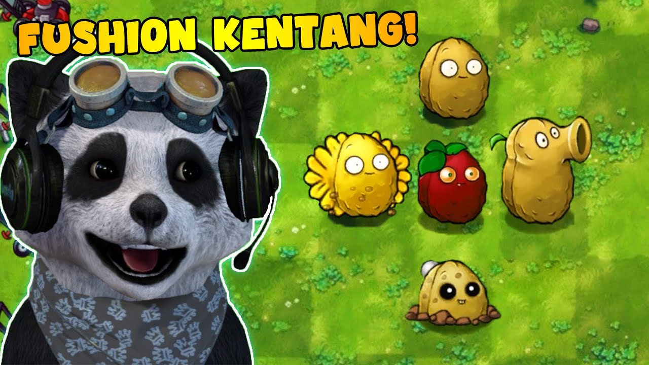 FUSHION TANAMAN KENTANG GG BANGET!!! Plant vs Zombies Fushion 2