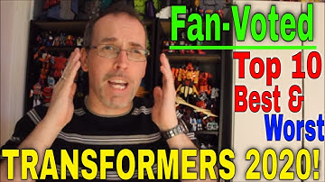 GotBot Counts Down: Fan-Voted Top 10 Best & Worst Transformers of 2020