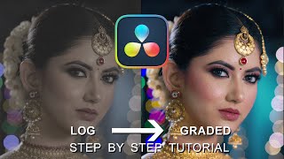 Color Grade LOG footage like a pro | Cinematic Color Grading in Davinci Resolve