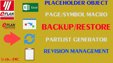 #05 [EPlan Electric] [How to backup and restore project] Import and export from a file