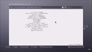 PS4 5.55 WebKit Exploit Online