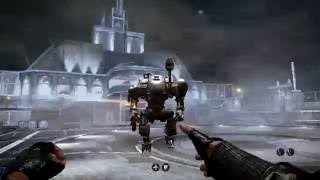 Wolfenstein: The New Order прохождение боссов : 4. Робот-прототип + Генерал \