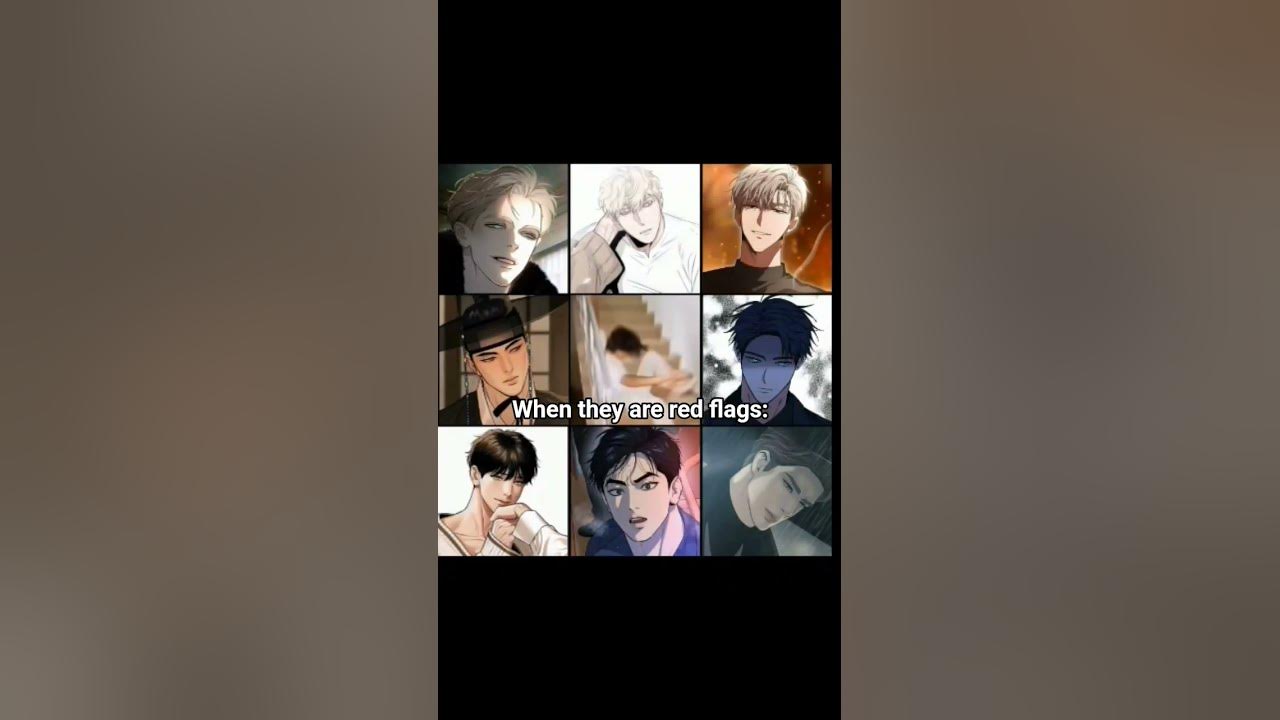 WHEN THEY ARE RED FLAGS 🚩#shorts #manhwa #manga #bl #manhwareccomendation #edit #webtoon #anime