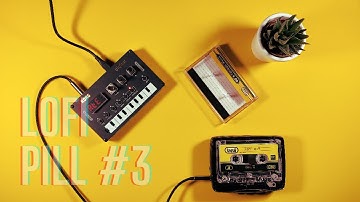 Short Lofi Loop with cassette tape and Korg NTS 1 reverb effects Pills#3