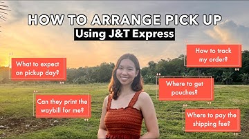 How to Arrange Pick Up Using J&T Express in 2023 (Philippines) / Step by Step | Ericka Javate