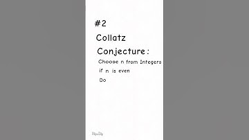 Unsolved Problem in Mathematics | Collatz