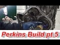 Perkins Diesel Engine Build Pt  5 Timing Gears and Seals