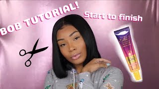 AALIYAH JAY APPROVED: ESHA ABSOLUTE LACE BOND | LACE WIG HAIR TUTORIAL