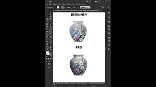 Adobe Illustrator 2026 Tips - How to creating a 3D Ceramic Vase with Raised Patterns Flower
