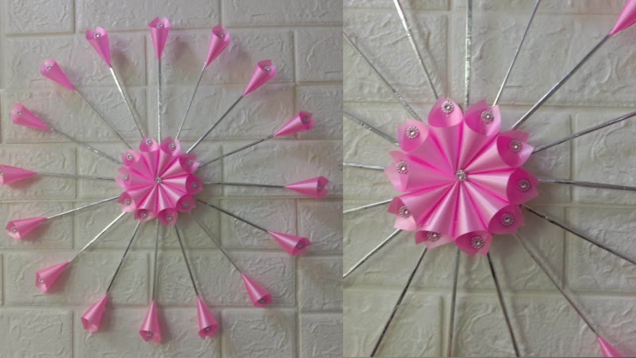 DIY Flower Ribbon diy craft crafts easy crafts craft idea diy ideas home  diy easy diy home crafts diy craft …