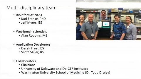 Data analysis techniques for analyzing clinical genomics data