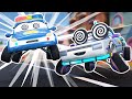 Oh no! Mad scientist hypnotizes the Police Car! | Crazy Kids Adventure