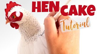 I made a Hen cake for my sons Birthday ? Chicken cake tutorial