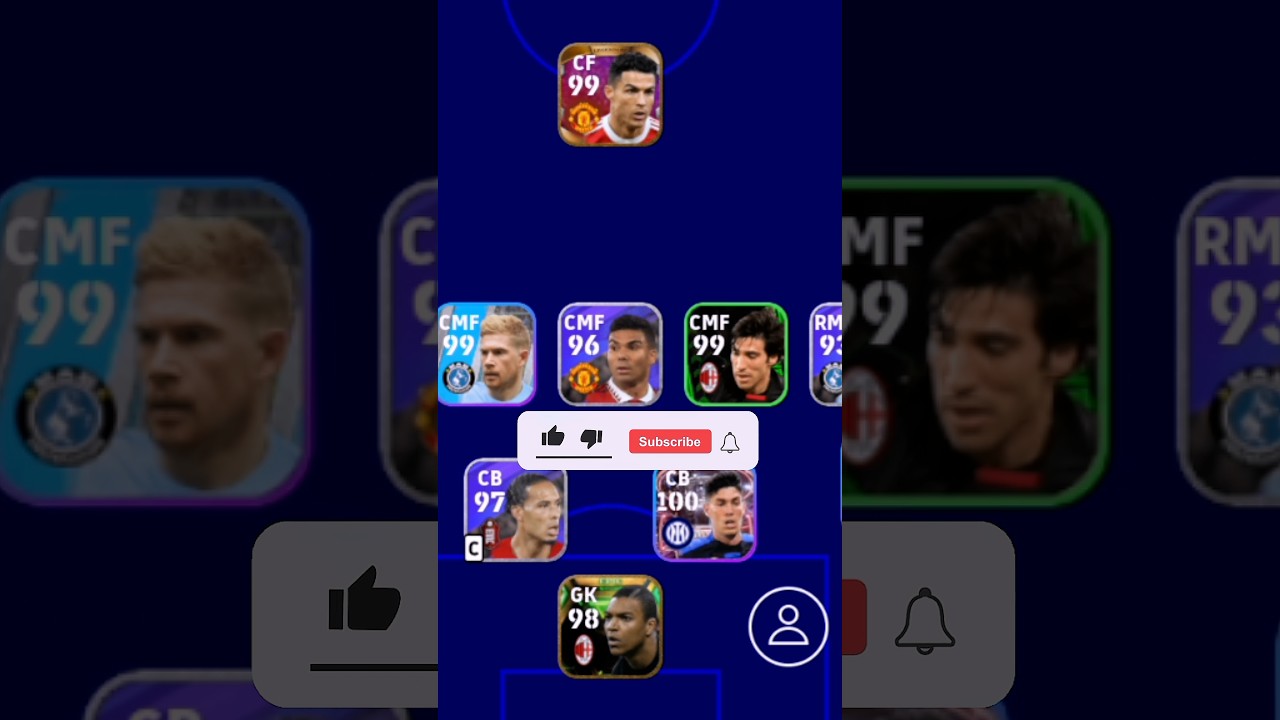 New ultra defensive formation unlocked 🔓 eFootball 2023 mobile 