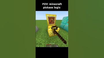 Minecraft Pickaxe ⛏️ Logic