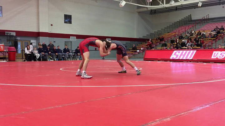 133 lbs: Anthony Petrillo (SHU) vs David Campbell ...