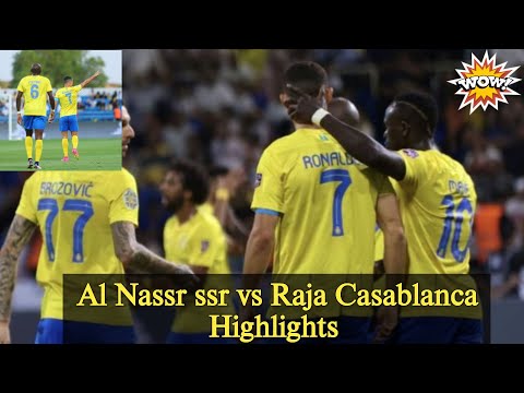 Al Nassr vs Raja Casablanca Highlights!! All Goals!! Ronaldo Scores!! #dmpsports Al Nassr vs Raja Casablanca Highlights!! All Goals!! Ronaldo Scores!! #dmpsports Thumbnail