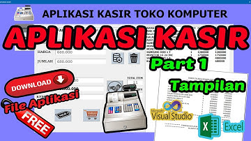 Membuat Aplikasi Kasir di Microsoft Excel Part 1