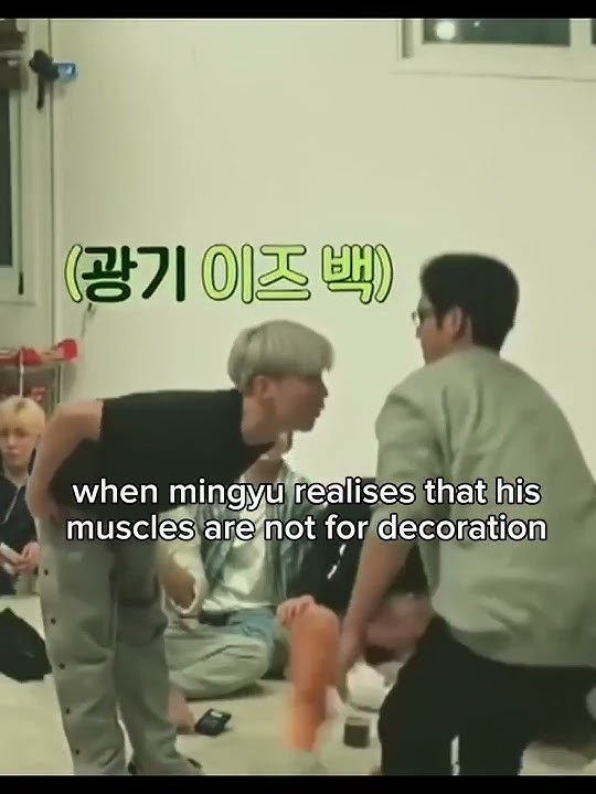 Mingyu finally stood up for himself 🥹🤣🤣 #seventeen #mafiagame #kpop #hoshi #mingyu #funny