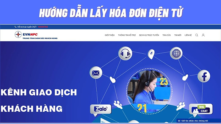 Cách tải hóa đơn tiền điện tại tp năm 2024