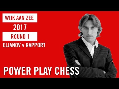 Tata Steel Chess Tournament 2017 Round 1 Eljanov v Rapport 