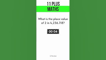 11 Plus Exam Paper | Maths Preparation [Question #101]