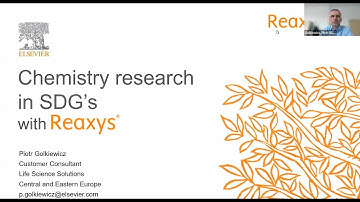 Chemistry Research in SDGs with Reaxys