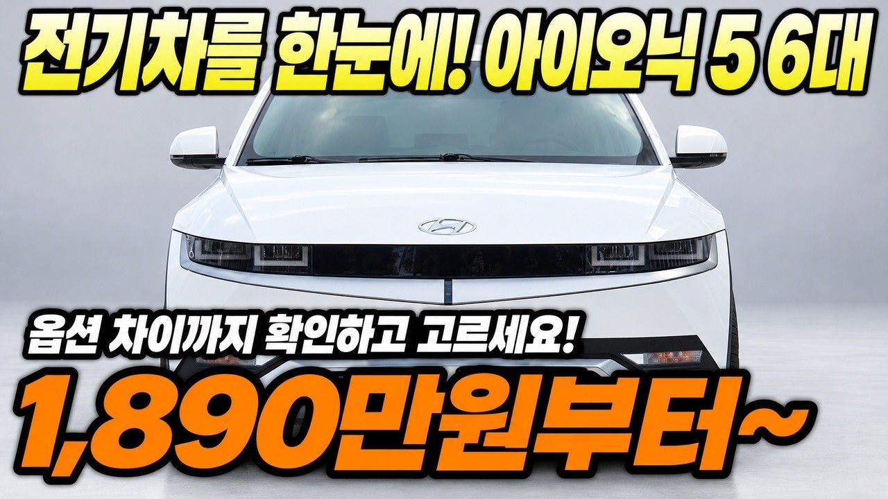 실패 없는 아이오닉 5 중고차 고르기! 6대 매물 상세 리뷰