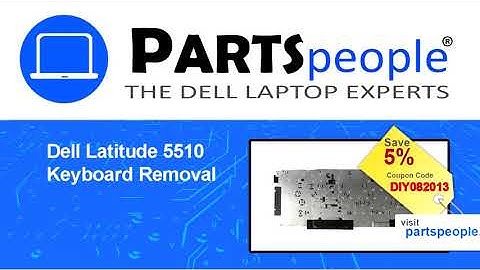 Dell Latitude 5510 (P80F002) Keyboard How-To Video Tutorial