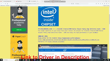 PCI\VEN_8086&DEV_1C20 Drivers // Intel(R) 6 Series/C200 Series Chipset Family HD Audio driver