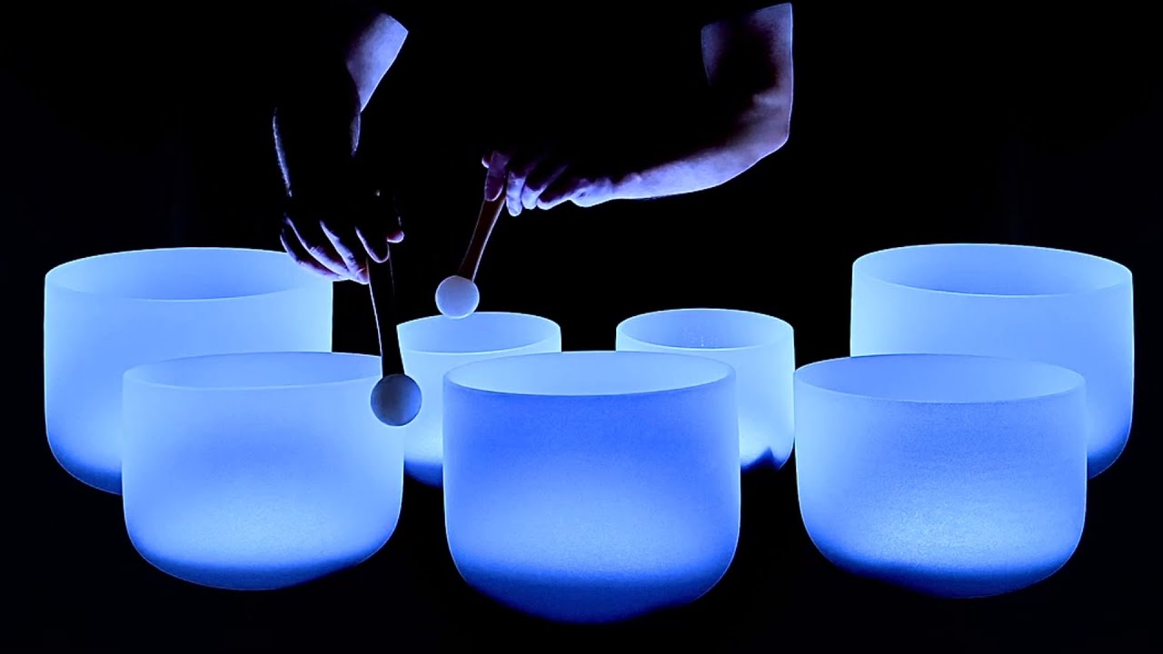 Медитация с Хрустальными Чашами на Частоте 432 Гц: Расслабление и Глубокий Сон