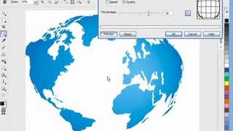 Creating a report cover in CorelDRAW® Graphics Suite X4